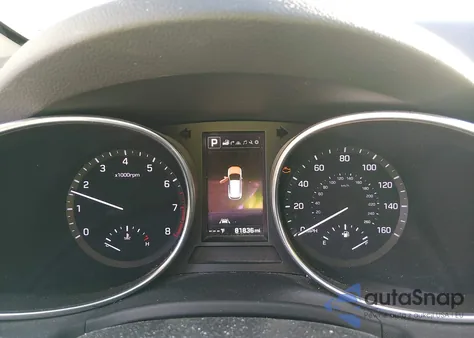 2017 Hyundai Santa Fe Sport 2.0T Ultimate from USA, damaged, VIN 5XYZWDLA4HG480146